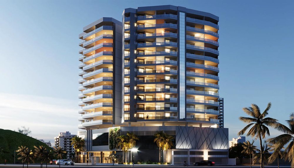Apartamento Alto Padrão - Lançamentos - Praia do Morro - Guarapari - ES